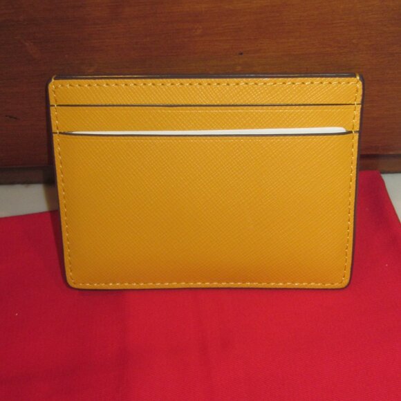 Kate Spade Mustard Yellow Cardholder - Picture 2 of 6